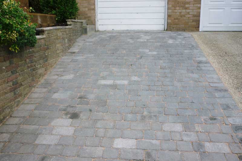 Block paving driveway in High Wycombe