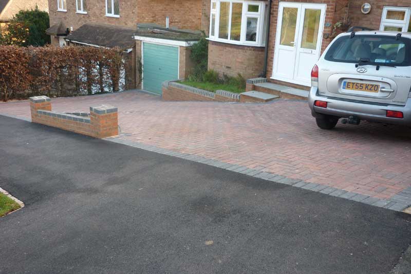 Brick driveway paving experts in High Wycombe